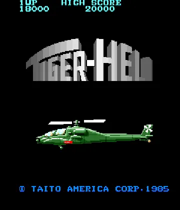 Tiger Heli (Japan set 2) screen shot title